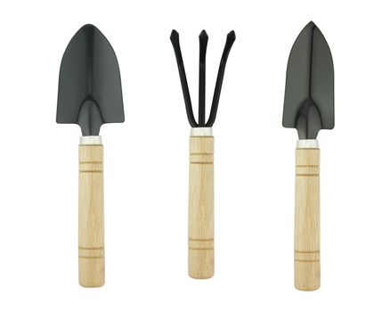 gardening tool on white background (with clipping work path)