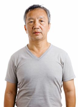 Asian mature man