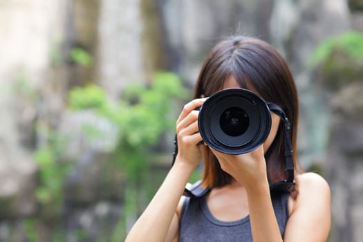 Female photographer