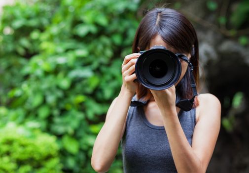 Female photographer