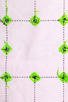 background with embroidery, types of embroidery