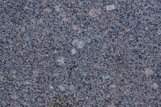 The surface of polished granite