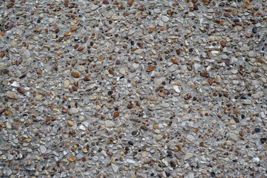 Texture concrete wall with pebbles                    