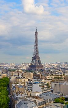 Eiffel tower - onr the main symbols of Paris