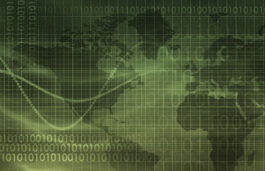Technology Background Digital Energy as a Art