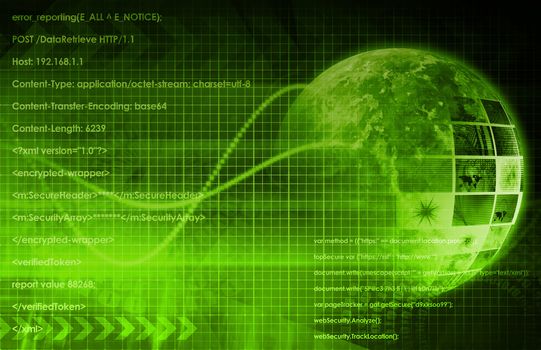 A Technology Industry Network As a Wallpaper