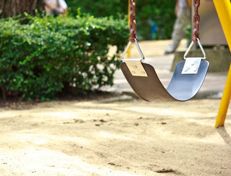 Swing in the playground