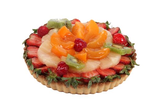 Mixed fruit tart