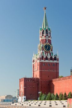 Spaska tower. Kremlin. Moscow. Russia.