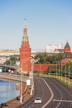Embankment of the Moscow Kremlin