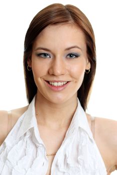 Portrait of beautiful woman