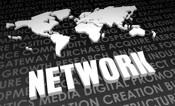 Network Industry Global Standard on 3D Map