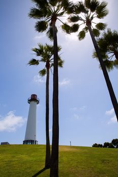 Long Beach California Shoreline Park Lighthouse USA