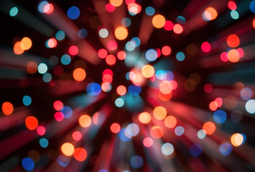 Bokeh. Abstract blurred light background