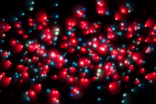 Bokeh. Abstract Christmas light background