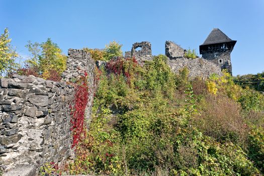 Early Autumn in the old castle