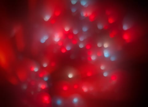 Bokeh. Abstract Christmas light background