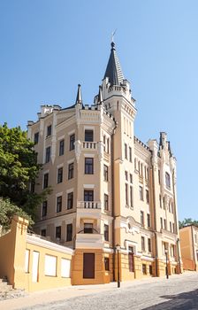 King Richard's castle on Andrew's descent in Kiev, Ukraine