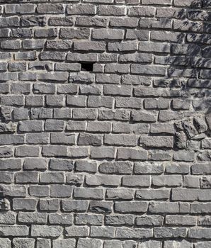 surface texture of old stone wall