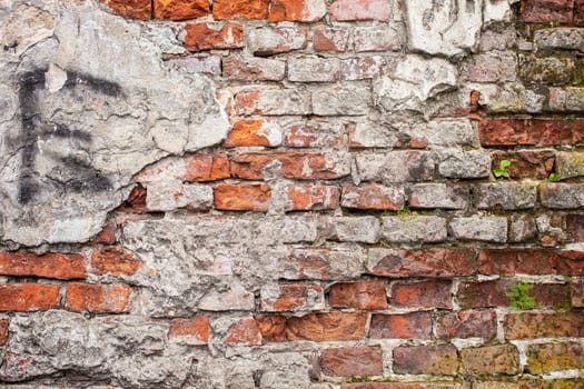 abstract old brick wall background
