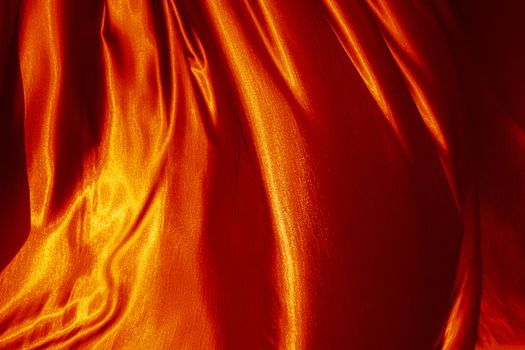 Red fabric texture for background