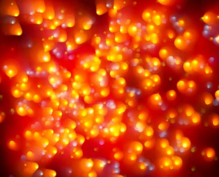 Bokeh. Abstract Christmas light background