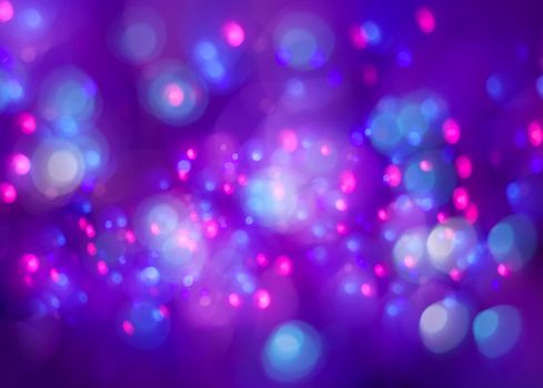 Bokeh. Abstract Christmas light background