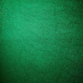 Green Leather Texture For Background