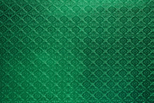 Old Green Glass Tiles Texture