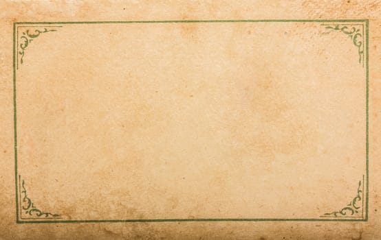 Old Brown Paper Texture, Background For Artwork