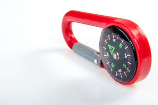 An image of compass showing north direction
