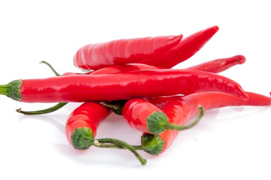 An image of red chilli pepper isolated
