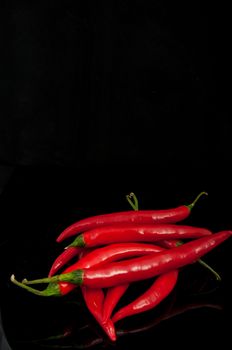 An image of red chilli pepper isolated