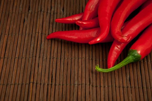 An image of red chilli pepper isolated