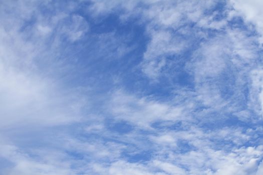 Blue sky with clouds

