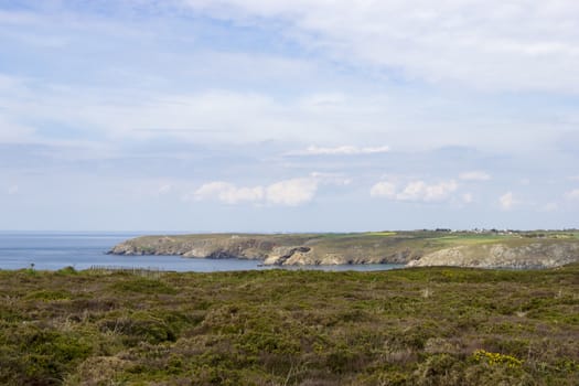 Cape Ra, (Pointe du Raz), westernmost France point