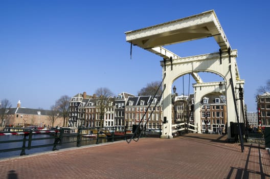 Magere Brug (skinny bridge) in Amsterdam