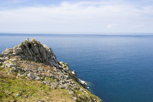 Cape Ra, (Pointe du Raz), westernmost France point