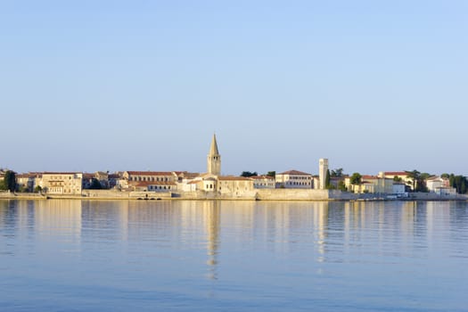 Porec in the dawn sun