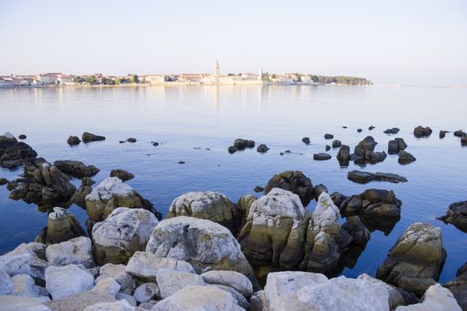 Porec in the dawn sun