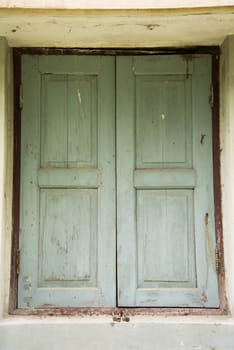 old wooden windows