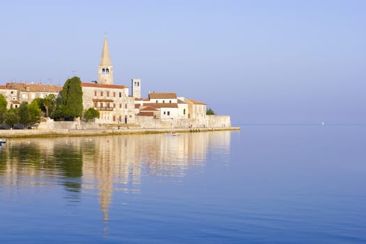Porec in the dawn sun
