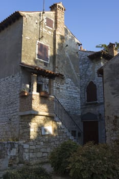 street in Porec, Croatia