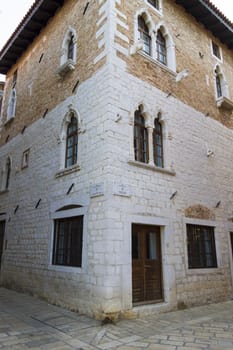 street in Porec, Croatia