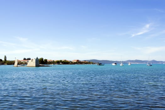 Coastline near Seget Vranjica, Croatia