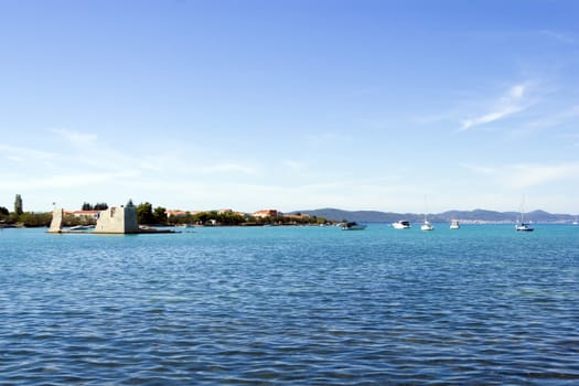 Coastline near Seget Vranjica, Croatia