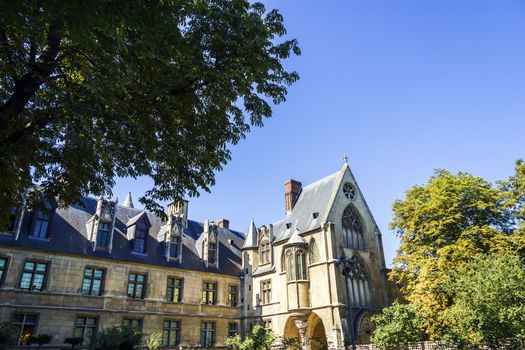 National Museum of the Middle Ages - Cluny. The building was founded by the rich and powerful 15th-century abbot of Cluny Abbey, Jacques d'Amboise in Paris