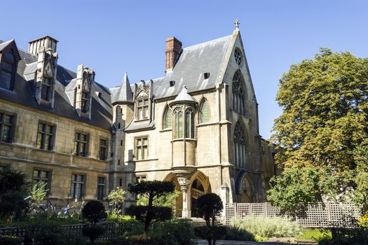 National Museum of the Middle Ages - Cluny. The building was founded by the rich and powerful 15th-century abbot of Cluny Abbey, Jacques d'Amboise in Paris