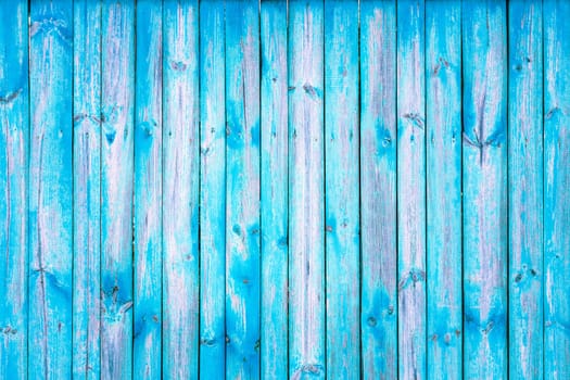 The Blue Grunge Wood Texture With Natural Patterns. Surface Of Old Wood Paint Over.