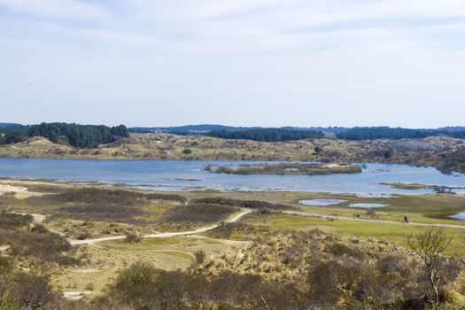 Lakes, National Park Zuid Kennemerland, The Netherlands